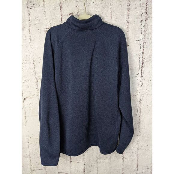 Patagonia Better Sweater Navy 1/4 Zip Fleece Pullover Men’s XXL 2XL Jacket - Picture 2 of 8